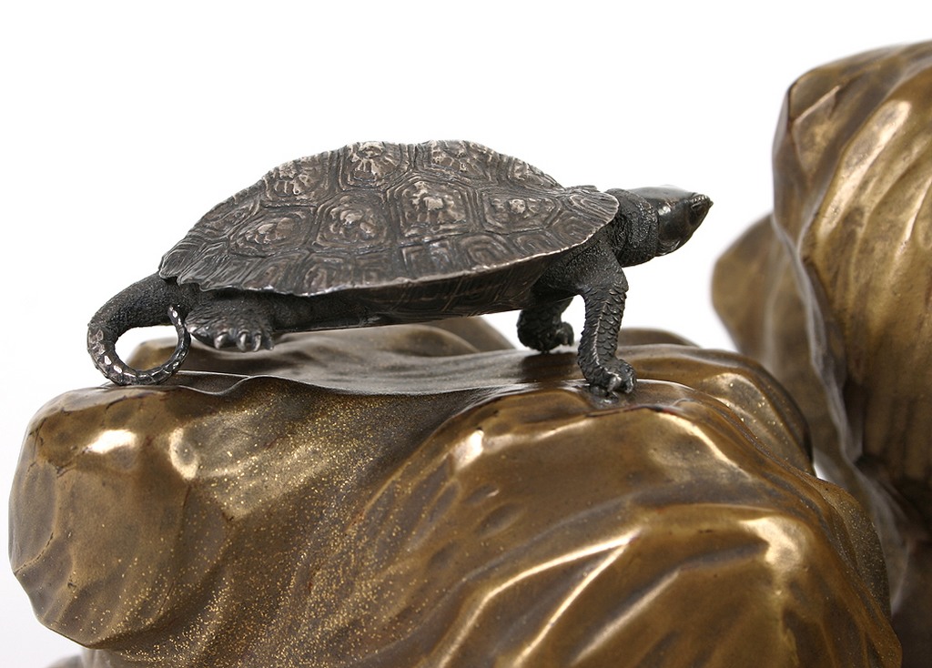 Silver and Lacquer Turtles